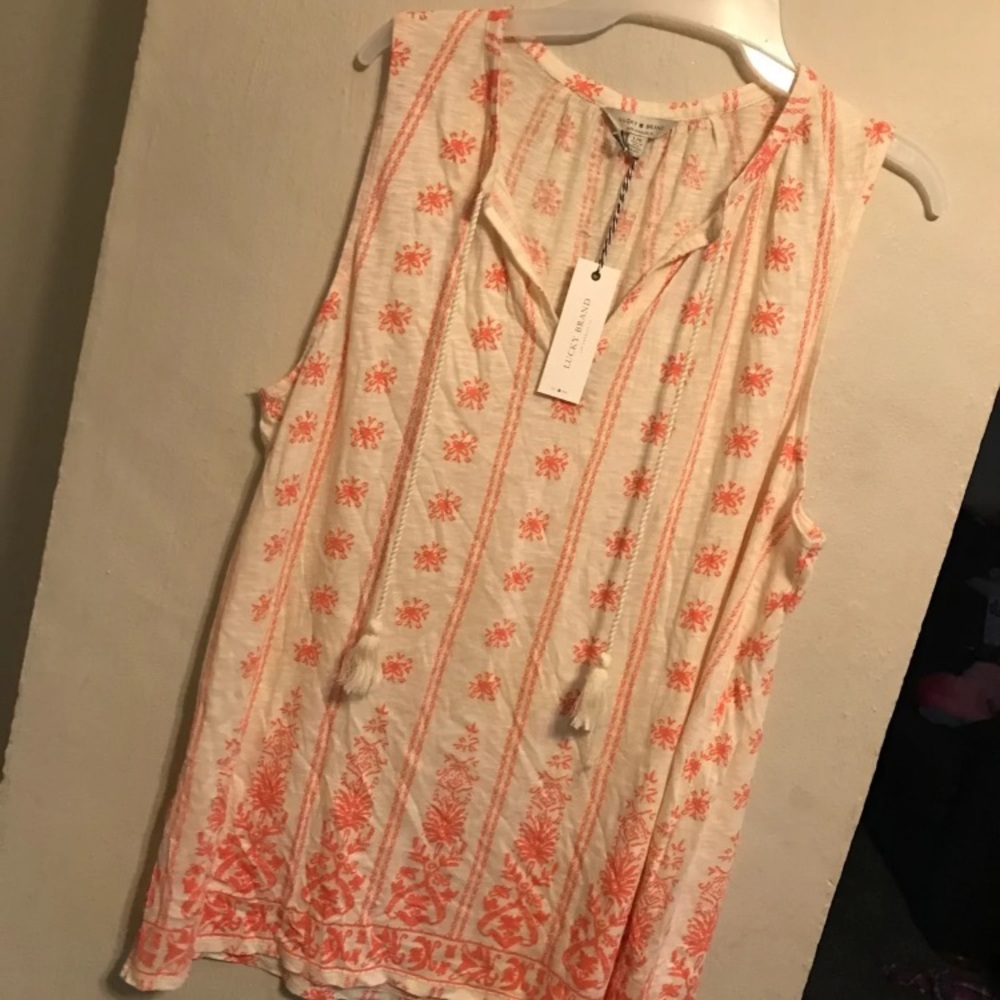 Lucky brand blouse size small and large